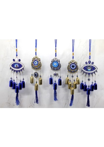 Metal Nazar Boncuğu Çan Model 1