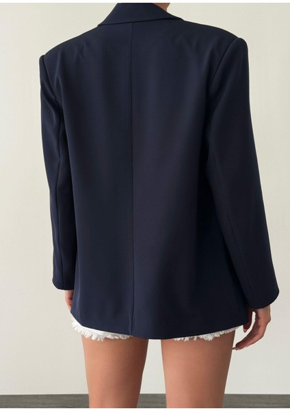 Kalp Nakışlı Ceket Lacivert indirimleri