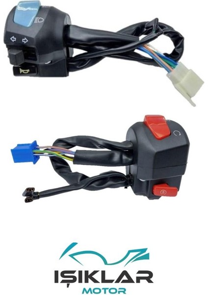 Mondial Drift L 125 Kumanda Paneli Sağ Sol Takım IŞK0032