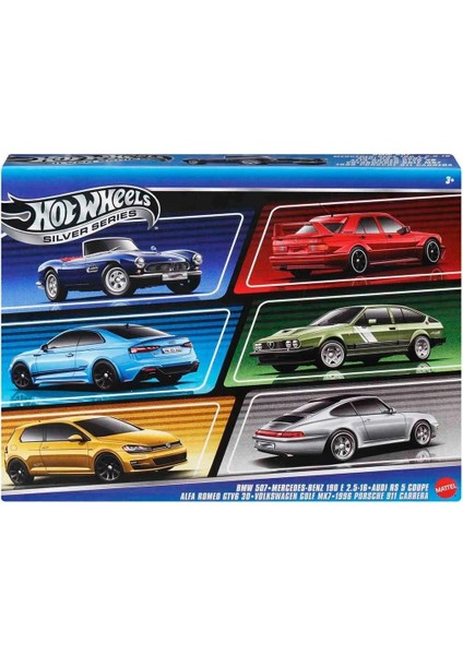 1:64 Hot Wheels Silver Serisi Euro Style 6’lı Araba Seti JBY79 fiyatları