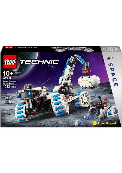 42211 LEGO Technic Lunar Outpost Ay Gezgini Uzay Aracı 1082 Parça +10 Yaş
