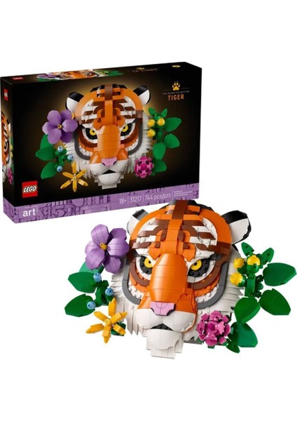 31217 LEGO Fauna Koleksiyonu Kaplan - Tiger 744 Parça +18 Yaş