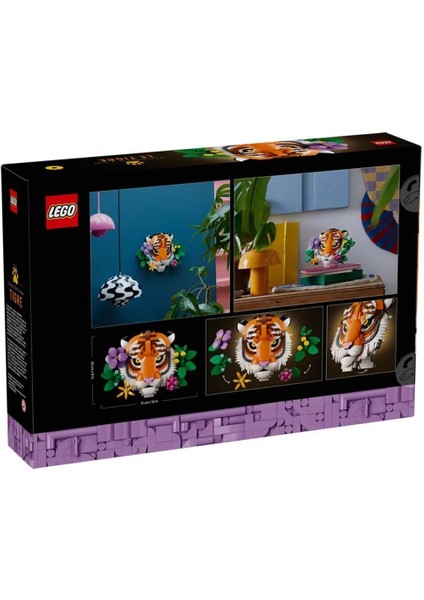 31217 LEGO Fauna Koleksiyonu Kaplan - Tiger 744 Parça +18 Yaş