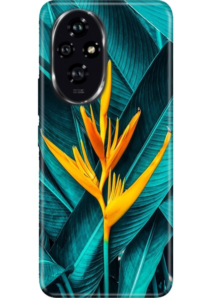 Honor 200 Pro Kılıf Desenli Baskılı Tpu Rubber Kapak Bloom