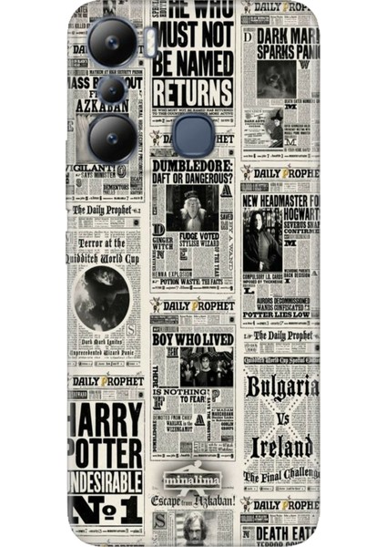 Infinix Hot 20I Kılıf Desenli Baskılı Tpu Rubber Kapak Daily