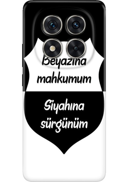 Xiaomi Redmi Note 14 Pro 5g Kılıf Desenli Baskılı Tpu Rubber Kapak Siyah Beyaz Aşkım