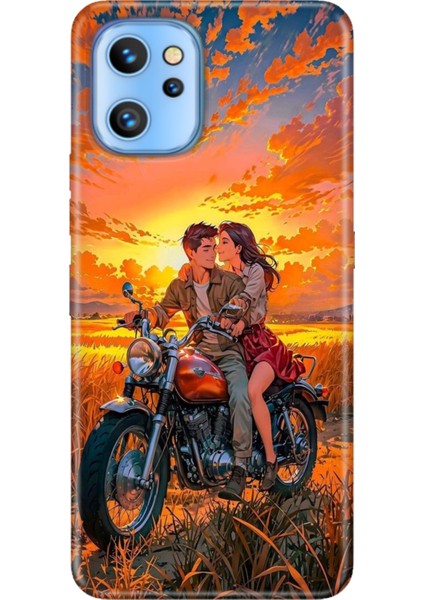 Reeder S19 Max Pro Kılıf Desenli Baskılı Tpu Rubber Kapak Sevgilim ve Ben