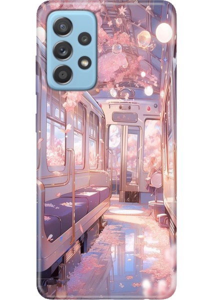 General Mobile A33 Kılıf Desenli Baskılı Tpu Rubber Kapak Romantik Tren