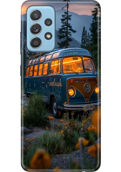 Samsung Galaxy A72 Kılıf Desenli Baskılı Tpu Rubber Kapak Yalnızlık Istiyorum