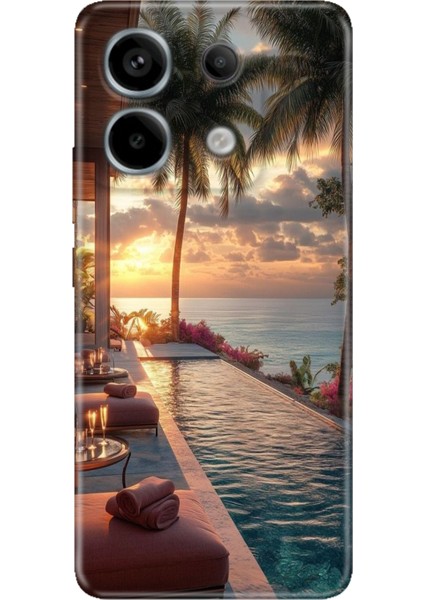 Xiaomi Redmi Note 13 Pro 5g - Poco X6 Kılıf Desenli Baskılı Tpu Rubber Kapak Zengin Tatili