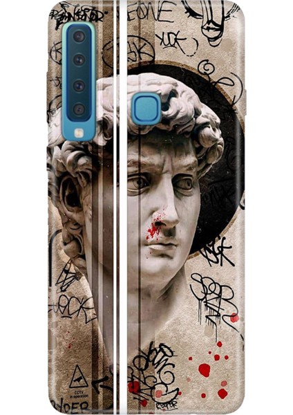 Samsung Galaxy A9 2018 Kılıf Desenli Baskılı Tpu Rubber Kapak Tanrıça
