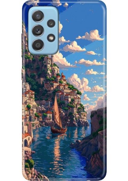 General Mobile A33 Kılıf Desenli Baskılı Tpu Rubber Kapak Amalfi