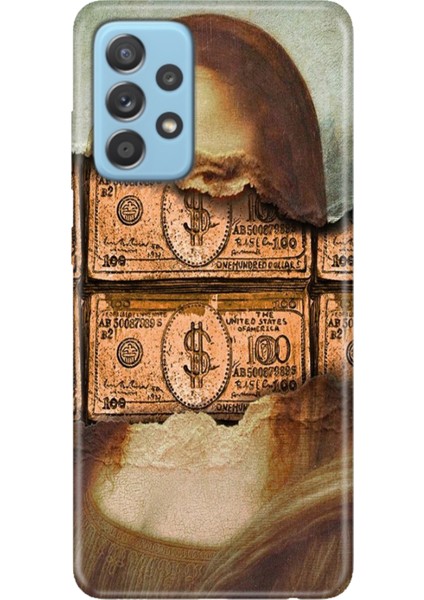 Samsung Galaxy A73 Kılıf Desenli Baskılı Tpu Rubber Kapak 100 Dolar