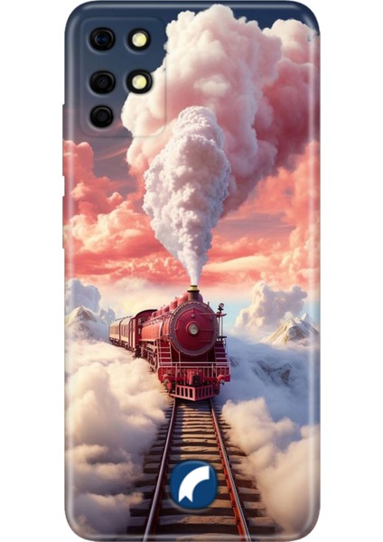 Reeder S19 Max Kılıf Desenli Baskılı Tpu Rubber Kapak Tren