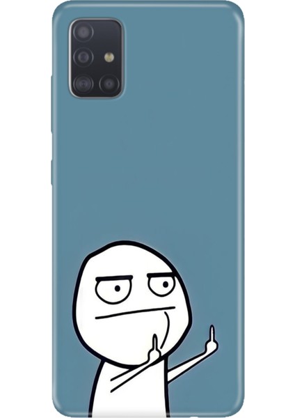 Samsung Galaxy A51 Kılıf Desenli Baskılı Tpu Rubber Kapak Trollcük