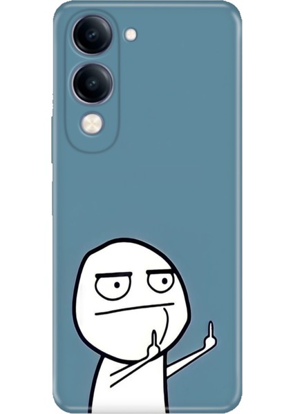 Vivo Y04 Kılıf Desenli Baskılı Tpu Rubber Kapak Trollcük