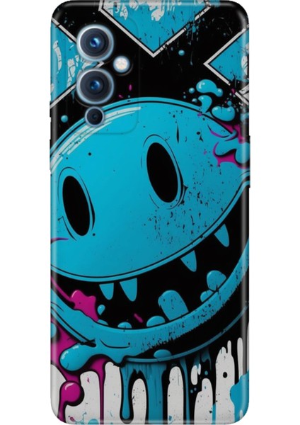 Oneplus 9 Kılıf Desenli Baskılı Tpu Rubber Kapak Vintage Wall