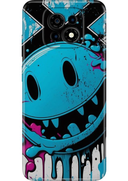 Casper Via M30 Kılıf Desenli Baskılı Tpu Rubber Kapak Vintage Wall