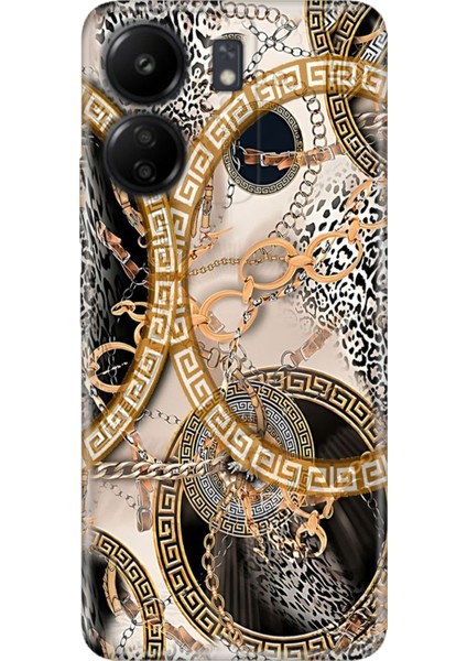 Xiaomi Redmi 13C - Poco C65 Kılıf Desenli Baskılı Tpu Rubber Kapak Vrsc