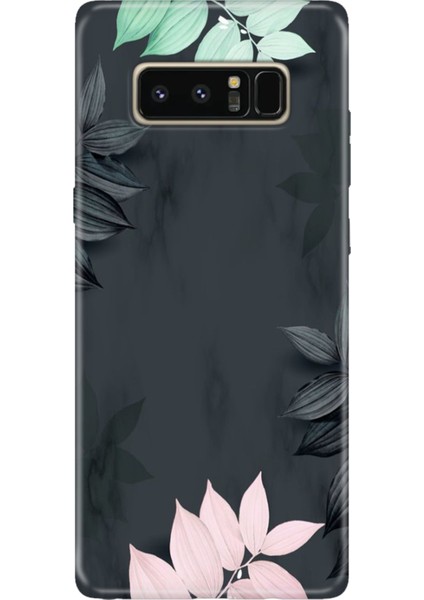 Samsung Galaxy Note 8 Kılıf Desenli Baskılı Tpu Rubber Kapak Spring