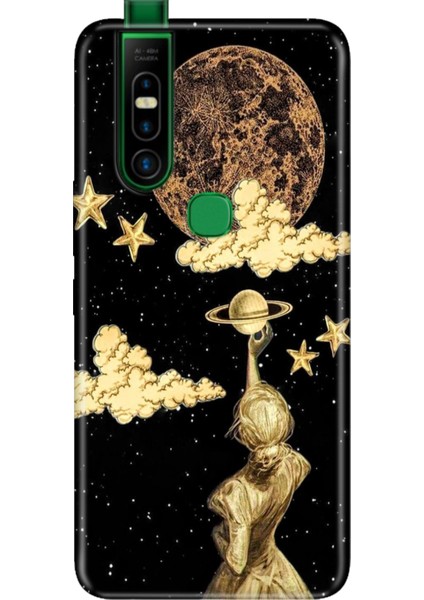 Infinix S5 Pro Kılıf Desenli Baskılı Tpu Rubber Kapak MARS9999