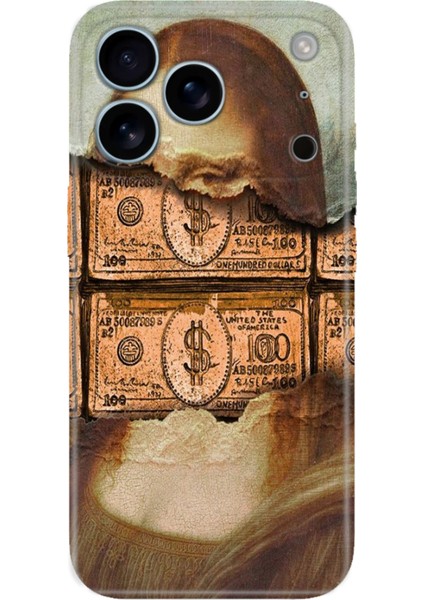 iPhone 17 Pro Max Kılıf Desenli Baskılı Tpu Rubber Kapak 100 Dolar