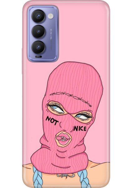 Tecno Camon 18 Kılıf Desenli Baskılı Tpu Rubber Kapak Not Nice