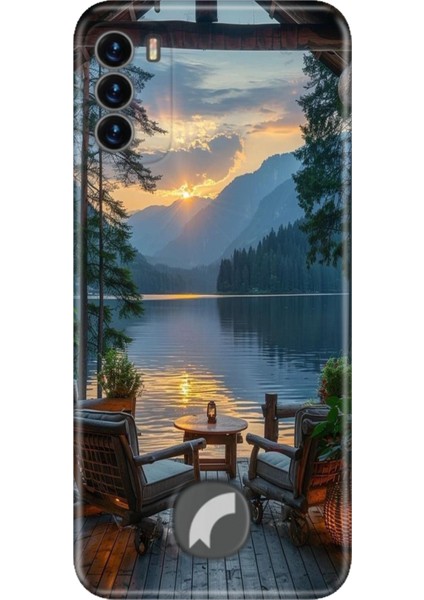 Reeder S19 Max Pro S Kılıf Desenli Baskılı Tpu Rubber Kapak Tamamen Huzur