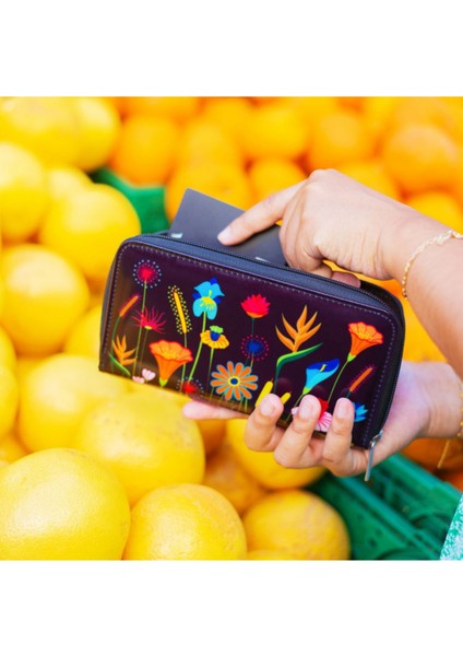 Voyage Cüzdan - Büyük | Jardın Fleurı modelleri