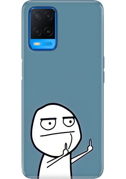 Oppo A54 4g Kılıf Desenli Baskılı Tpu Rubber Kapak Trollcük