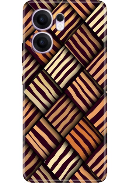 Oppo Reno 13F Kılıf Desenli Baskılı Tpu Rubber Kapak Leo