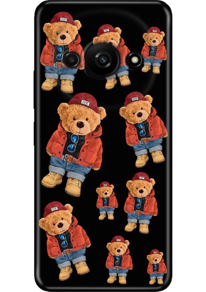 Xiaomi Redmi A3 Kılıf Desenli Baskılı Tpu Rubber Kapak Bearteddy