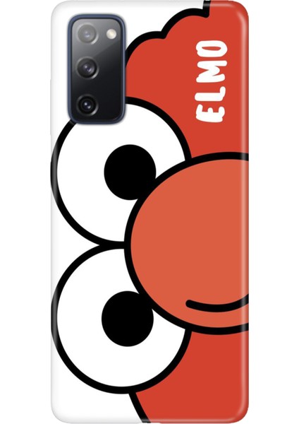 Samsung Galaxy S20 Fe Kılıf Desenli Baskılı Tpu Rubber Kapak Elmo