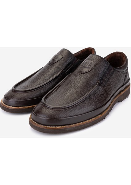 Erkek Hakiki Deri Kahverengi Loafer Ayakkabı 374 1401 Erk Ayk SK25-26 Kahve Fltr indirimleri