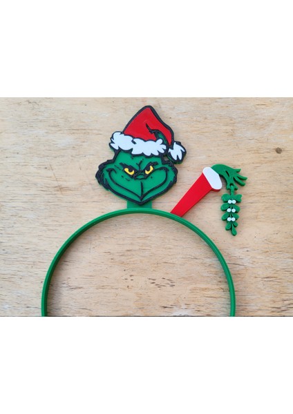 Grinch Temalı Yılbaşı Saç Bandı fiyatları