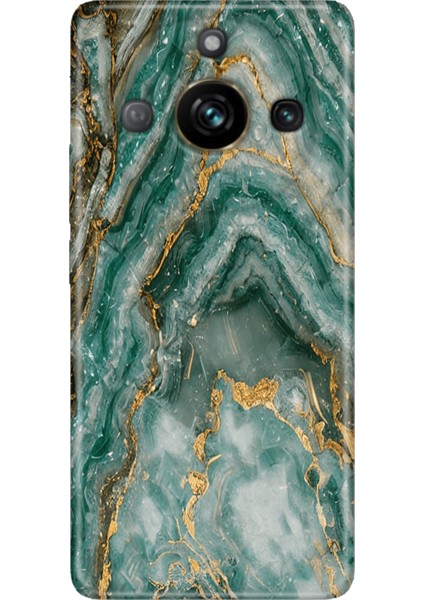 Realme 11 Pro Kılıf Desenli Baskılı Tpu Rubber Kapak Granit