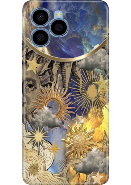 Omix X6 Kılıf Desenli Baskılı Tpu Rubber Kapak Güneş