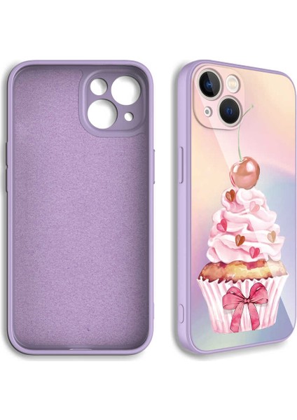 iPhone 13 Uyumlu Kamera Korumalı Desenli Sert Silikon Vlmt Epoksi KAPAK-NO10 fiyatları