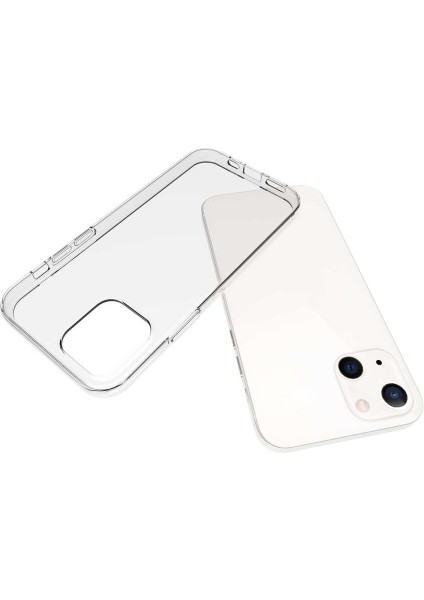 iPhone 13 Uyumlu Vlmt Süper Silikon Kapak-Renksiz indirimleri