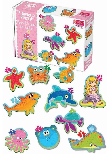1710 Dıytoy, Baby Puzzle-Benim Ilk Puzzle Deniz Canlıları indirimleri
