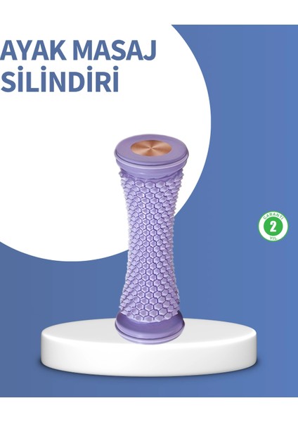 Derin Doku Ayak Masaj Silindiri Plantar Fasiit Topuk Ağrısı Için