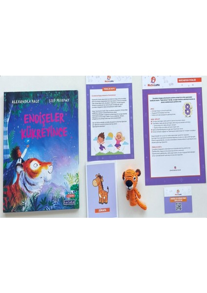 Endişeler Kükreyince Kitap Etkinlik Kutusu | Duygusal Gelişim – Mutlulama fiyatları