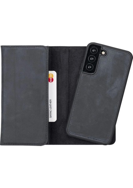 Samsung Galaxy S22 Plus Uyumlu Deri Cüzdanlı Kılıf Santa G1 fiyatları