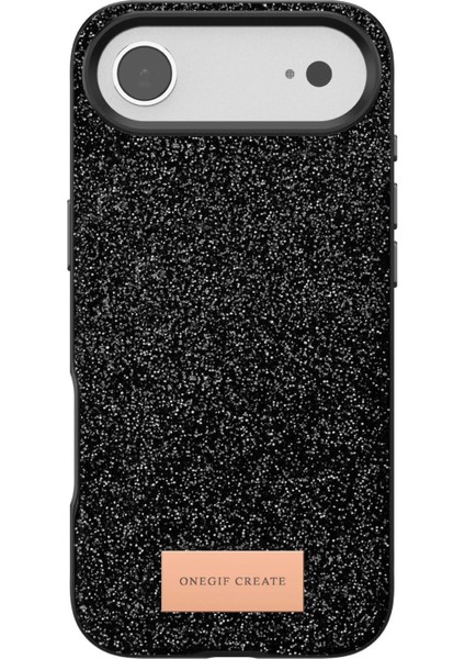 Apple iPhone 17 Air Uyumlu Kadife Iç Yüzeyli Parlak Taşlı Şık Kapak fırsatları