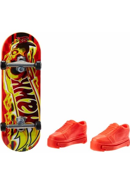 HGT46 Hot Wheels Skate Parmak Kaykay ve Ayakkabı Paketleri