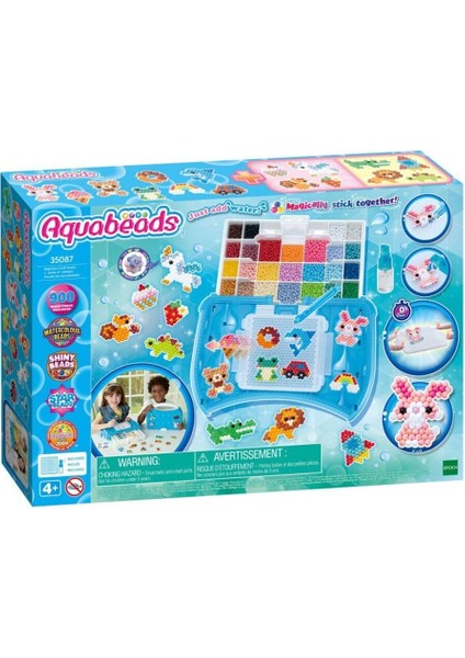 35087 Aquabeads Çantalı Başlangıç Stüdyosu 900 Parça +4 Yaş