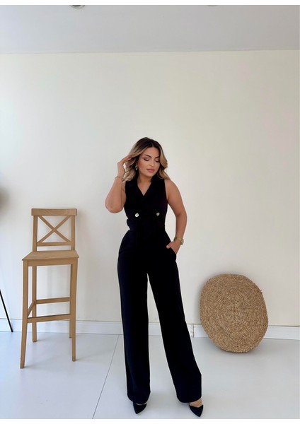 Kruvaze Tasarım Tulum Siyah fiyatları