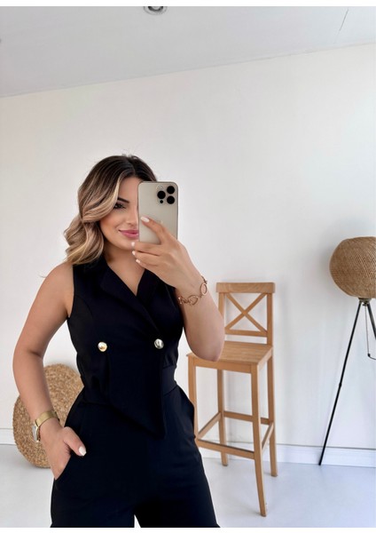 Kruvaze Tasarım Tulum Siyah modelleri