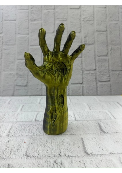 Dekoratif El Heykeli 22×7 cm Fantastik Koleksiyonluk Masaüstü Figür