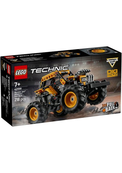 42199 LEGO Technic Monster Jam Dıgatron Çek-Bırak 218 Parça +7 Yaş